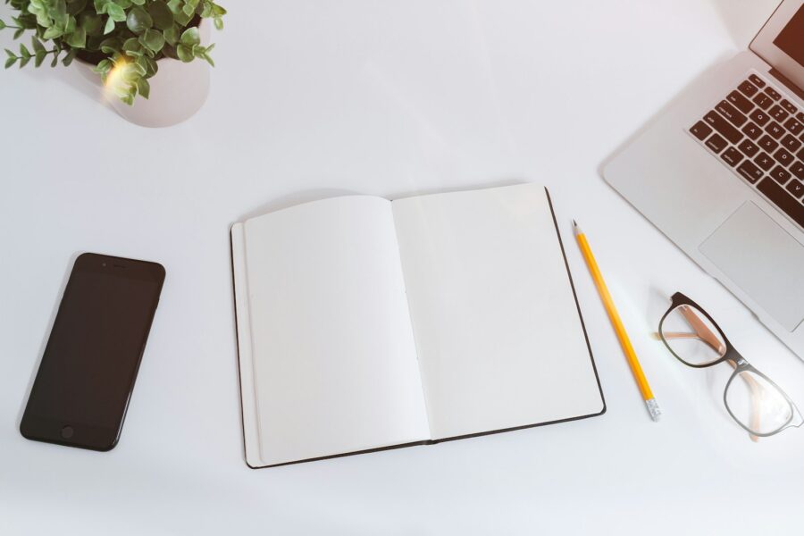 Laptop desk graphic design templates notebook