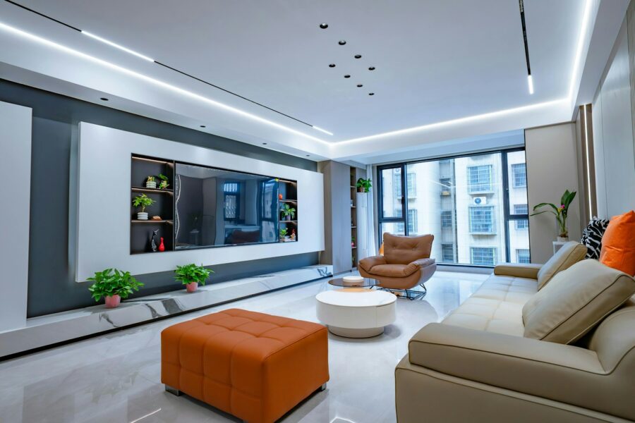 Apartment living room led bulbs energy efficient lamps