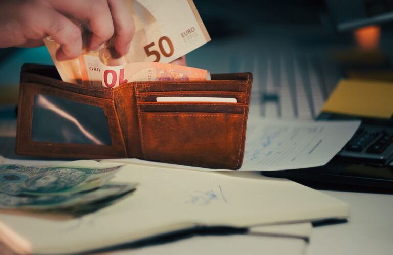 Bank customer comparing