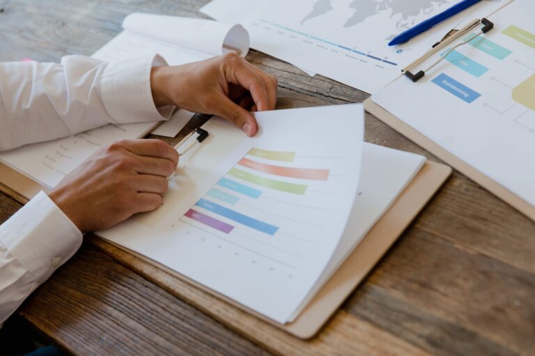 Person reading credit