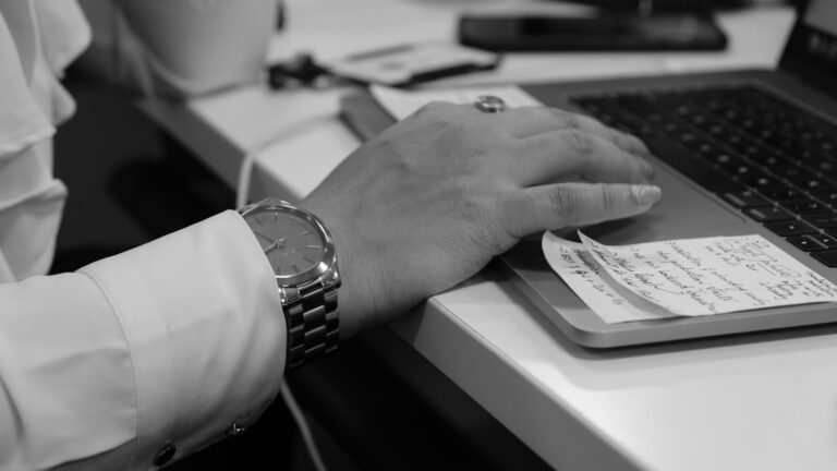 Closeup amortization schedule