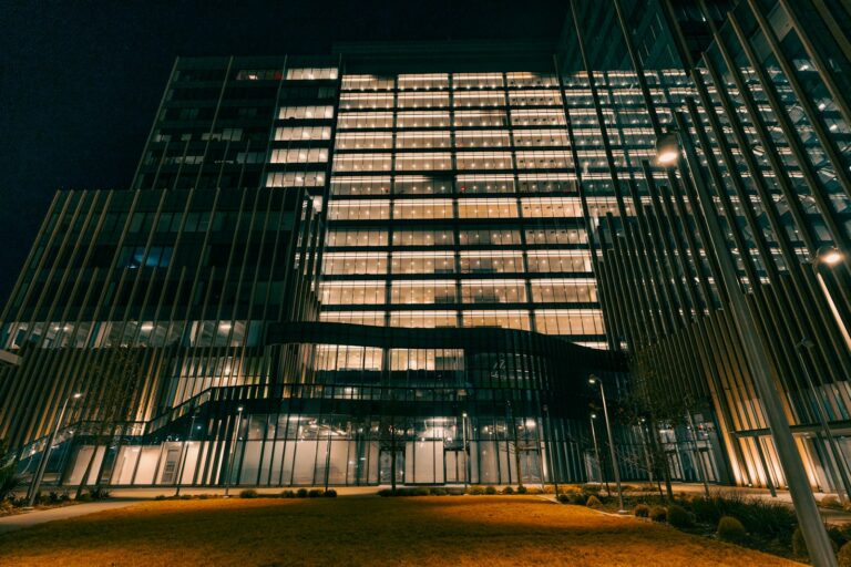 Office building night