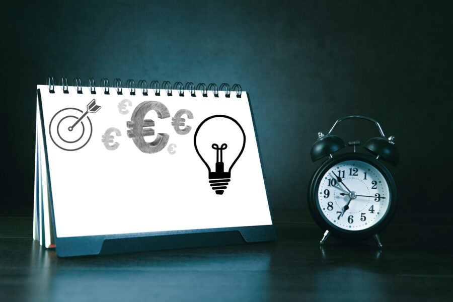 Calendar clock savings
