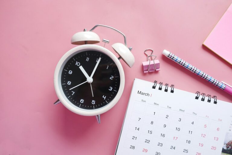 Calendar clock savings