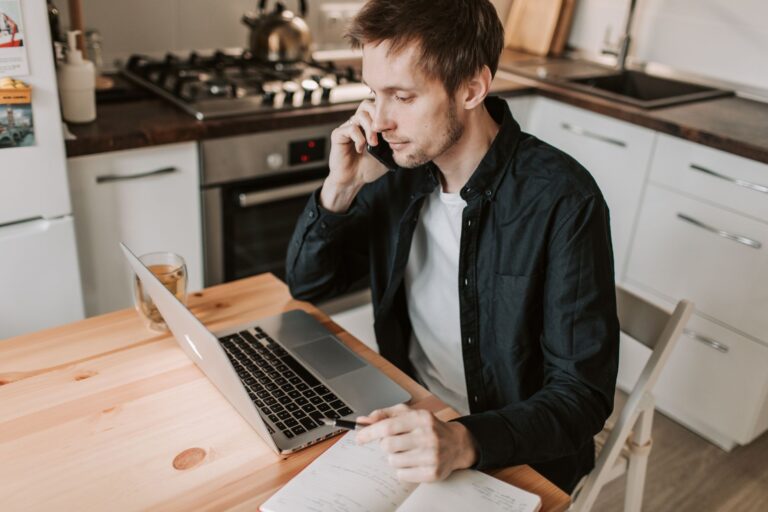 Freelancer budgeting kitchen