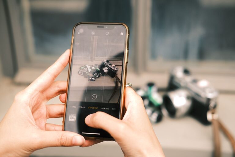 Person photographing used