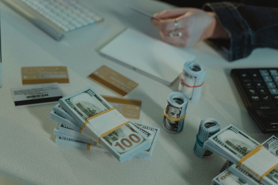 Credit card table