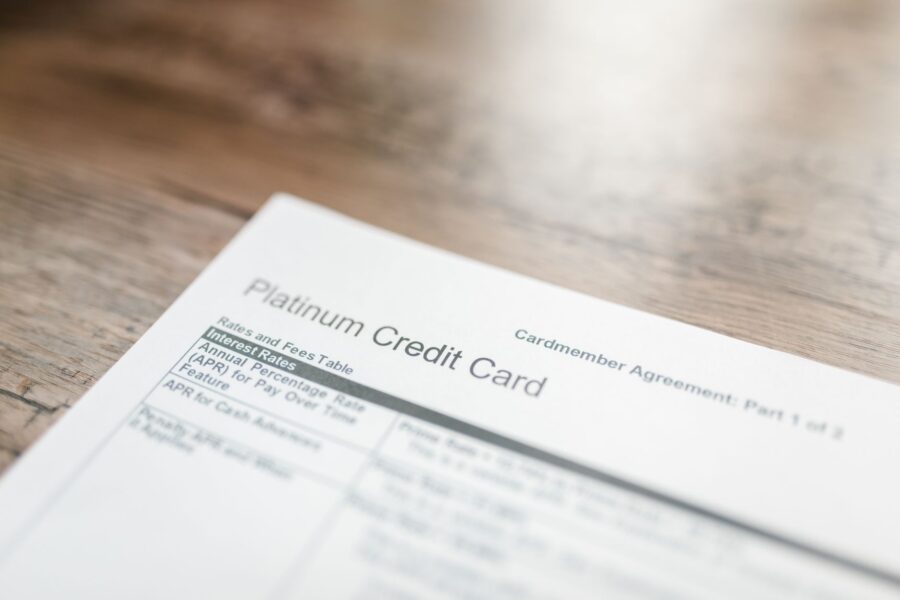 Person reading credit