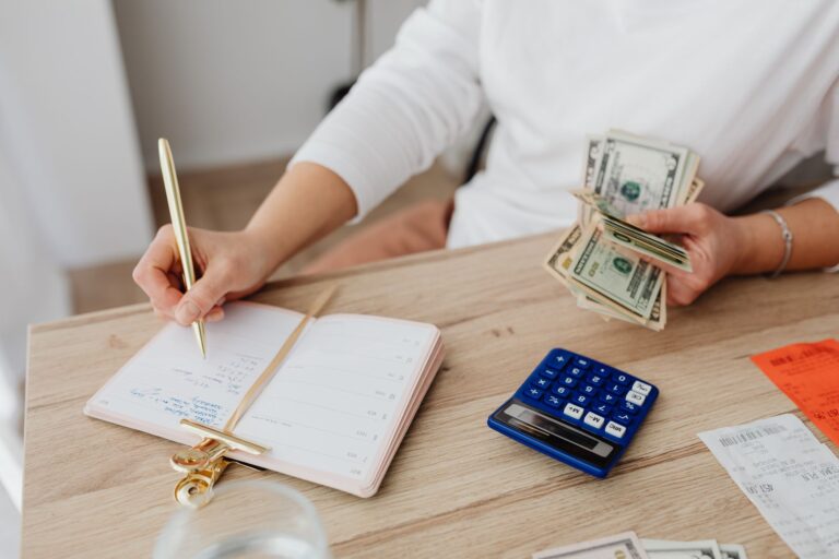 Notebook tracking spend
