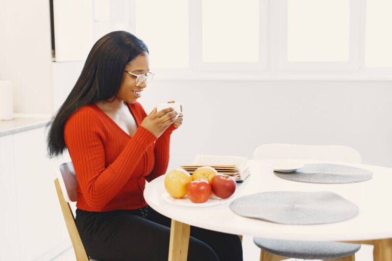 Woman planning spend