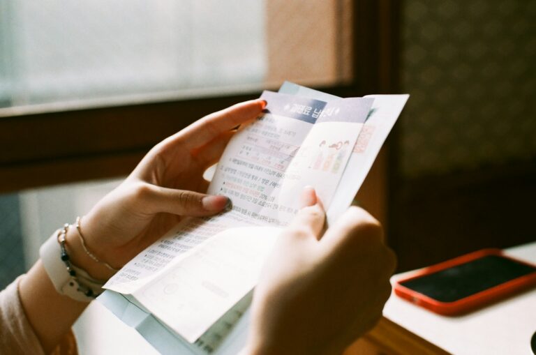 Paper utility bills