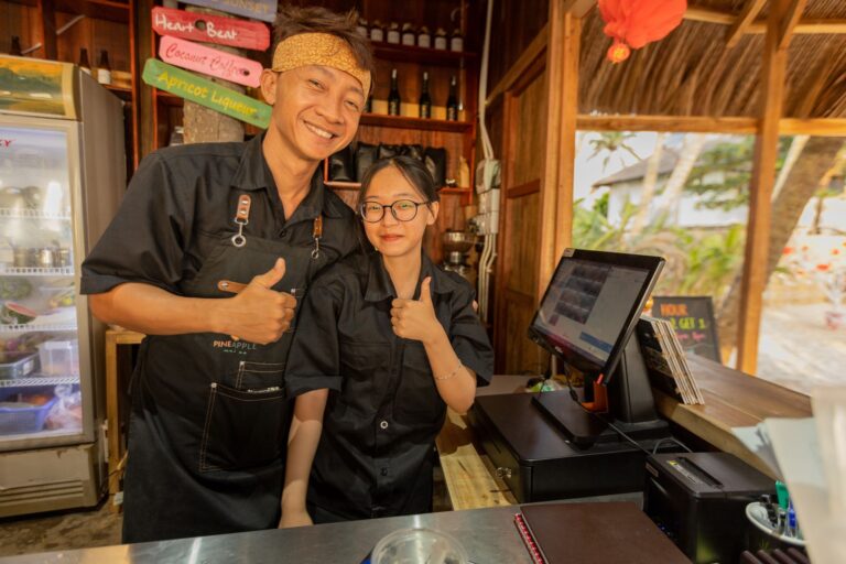 Holiday retail staff