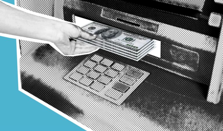Atm machine cash