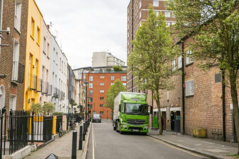 Electric delivery van