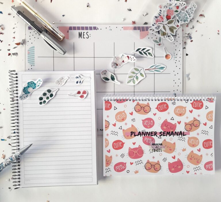 Notebook weekly planner