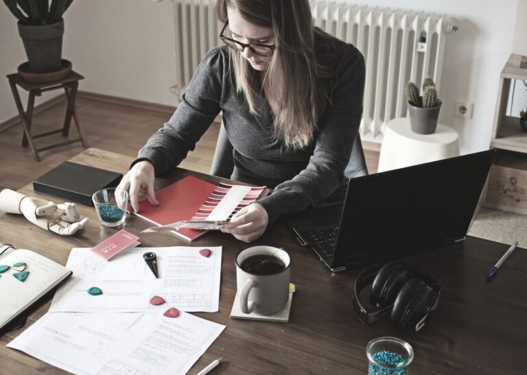 Freelance graphic designer