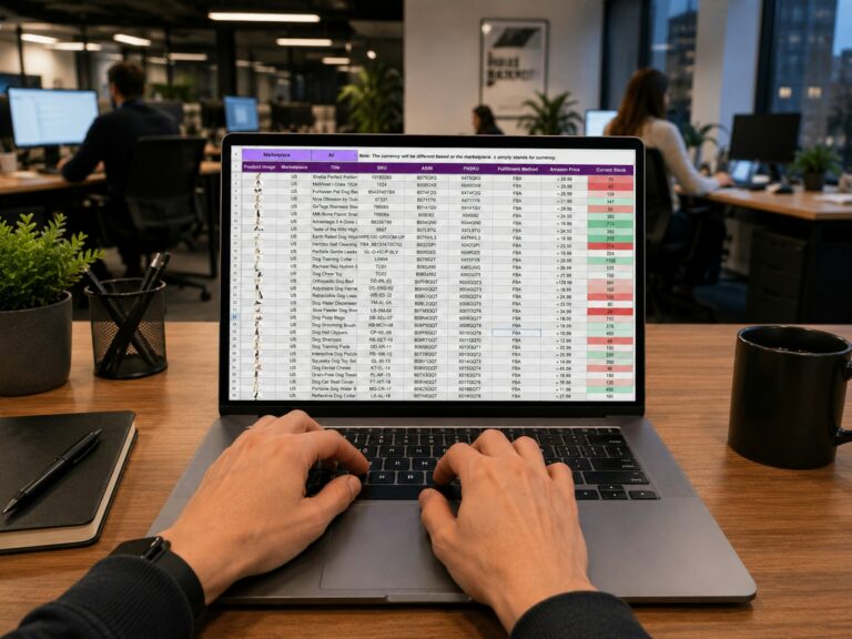 Person working laptop