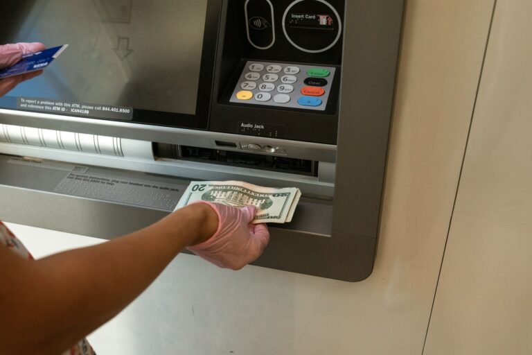 Atm machine bank