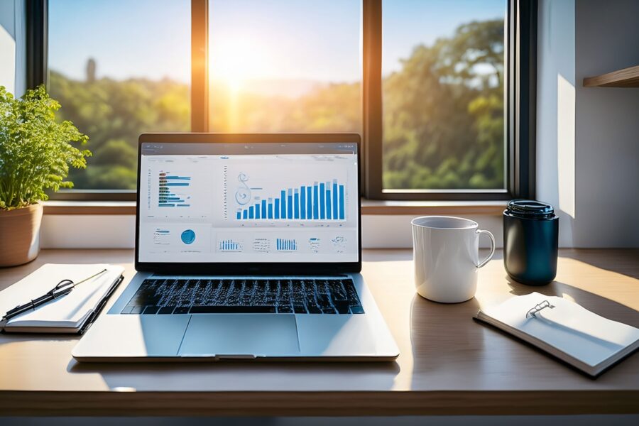 Home office desk