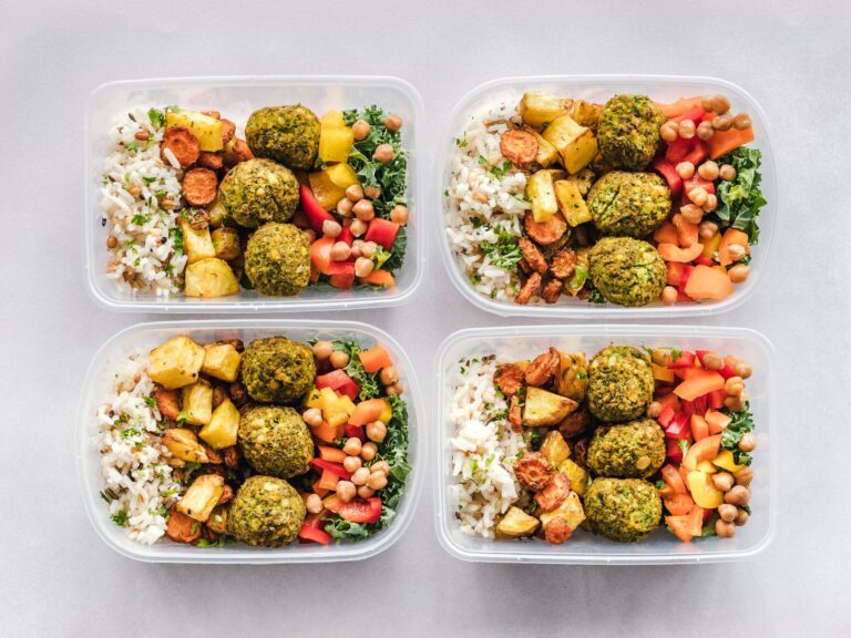 Homemade meal prep