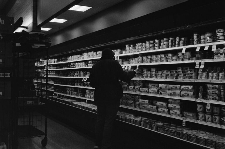 Grocery store aisle