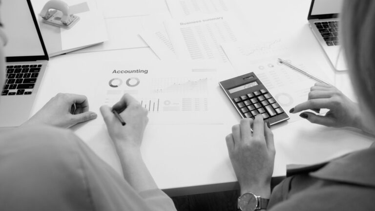 Person reviewing fund