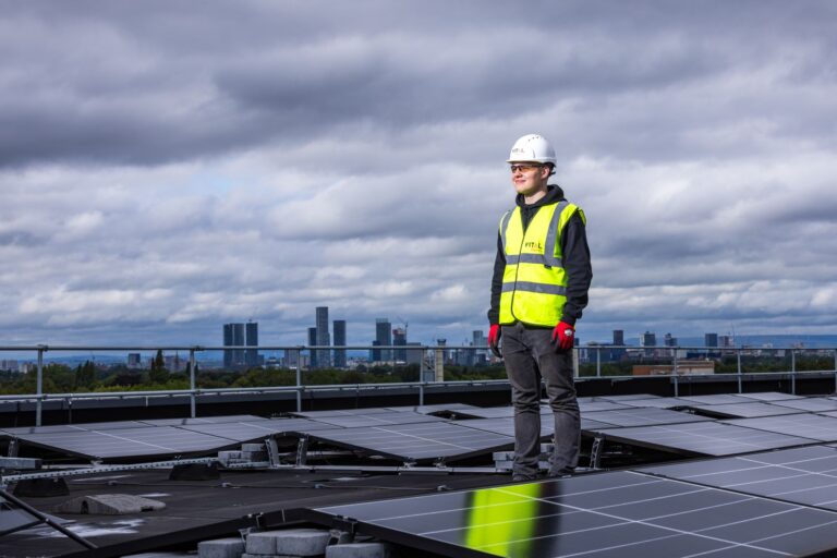 Office workers solar